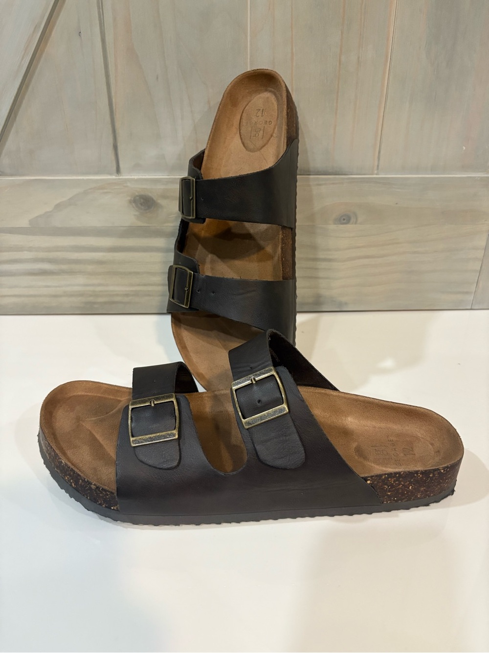 George Men’s Brown Sandals
